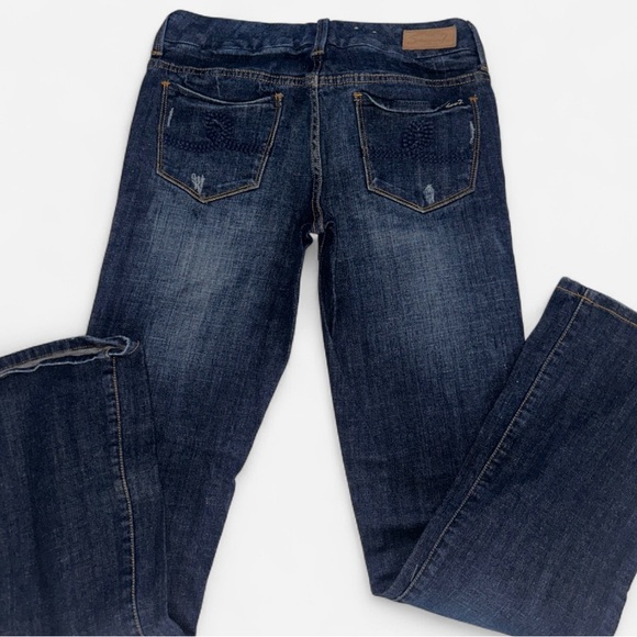 Seven7 Dark Indigo Flare Jeans - Picture 3 of 5